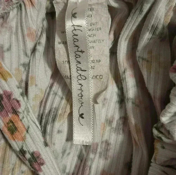 Heartland Burrow Girls Off-Shoulder Floral Jumpsuit - Size 8 NEW WITHOUT TAGS. - Picture 3 of 5